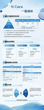 仙图网-蓝色干净清爽线条易拉宝