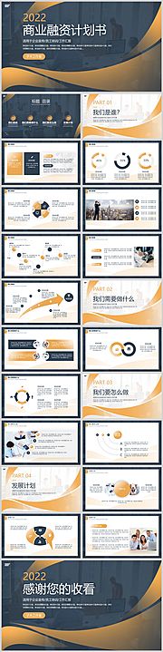 仙图网-商业融资计划书PPT