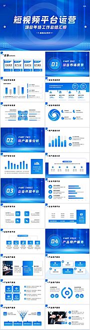 仙图网-短视频直播项目汇报PPT