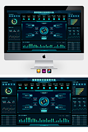 仙图网-数据可视化科技智慧智能统计后台监管中心